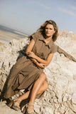 Raven Waist Tie Dress FINAL SALE