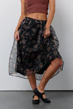 Floral Organza Skirt FINAL SALE