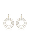 Disco Crystal Ring Earrings