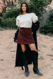 Aspen Puff Sleeve Top in Ecru FINAL SALE