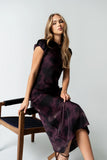 Ellianna Floral Maxi Dress in Purple
