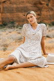 Paizley Printed Midi Dress FINAL SALE