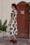 Arian Floral Midi Dress FINAL SALE