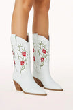 Allison Floral Embroidered Western Boot