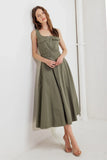 OLIVE GROVE MIDI DRESS