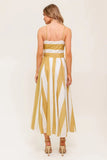 DESERT SANDS TAUPE MIDI DRESS