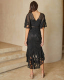 Reyna Dress Black