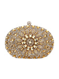 Womens All Over Crystals Sparkly Evening Clutch Bags