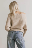 Calia Knit Sweater in Tan FINAL SALE