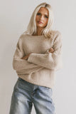 Calia Knit Sweater in Tan FINAL SALE