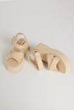 Seychelles Serenade Platform Sandals in Tan FINAL SALE