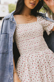 Koa Floral Mini Dress FINAL SALE