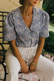 Amari Gingham Blouse FINAL SALE