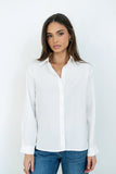 Tacie Button Up in White