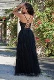 Dahlia Gown Black Tulle Lace Dress