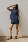 Harley Shorts in Navy