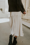 Everly Satin Midi Skirt FINAL SALE
