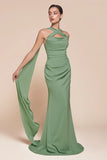 Caitlin Gown Convertible Tie Chiffon Dress