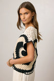 Brandy Crochet Sweater FINAL SALE