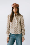 Markel Lace Trim Blouse FINAL SALE