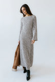 Lennon Textured Maxi Dress FINAL SALE