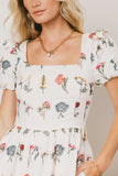 Jayce Embroidered Floral Maxi Dress FINAL SALE