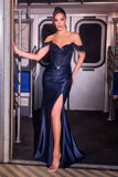 VERONA GOWN GLITTER SATIN CORSET DRESS