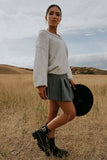 Trinity Pleated Mini Skirt FINAL SALE