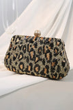 Eye Catching Leopard Clutch Bag