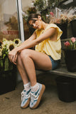 Leia Blouse in Yellow FINAL SALE