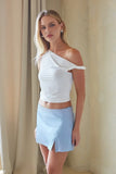 Elsa Satin Mini Skort