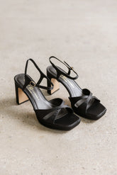 Josie Block Heel in Black