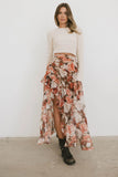 Xavier Printed Mesh Skirt FINAL SALE