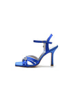 Black Wedding Sandals with Rhinestone