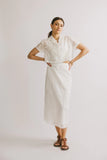 Millie Embroidered Midi Skirt FINAL SALE
