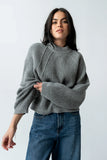 Shayla Knit Sweater in Grey FINAL SALE