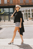 Lyla Collared Lace Top in Black FINAL SALE