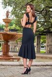 Kennedy Midi Dress Black