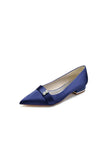 Crystal Cocktail Pointed Toe Flats