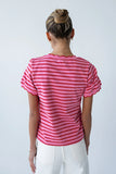 Walker Scalloped Top in Pink