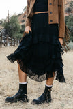Megan Tiered Midi Skirt FINAL SALE