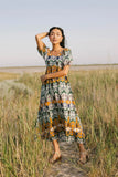 Ainoa Abstract Midi Dress FINAL SALE
