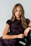 Ellianna Floral Maxi Dress in Purple