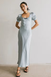 Birdie Satin Maxi Dress FINAL SALE