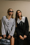 Kalani Collared Blazer in Black
