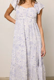 Jenny Floral Midi Dress FINAL SALE