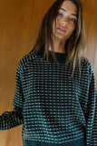 Ziggy Knit Sweater in Charcoal FINAL SALE