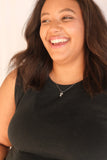Jane Bow Pearl Necklace