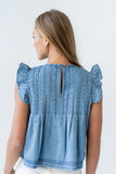 Kenna Pleated Blouse