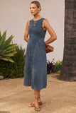 Christy Denim Midi Dress